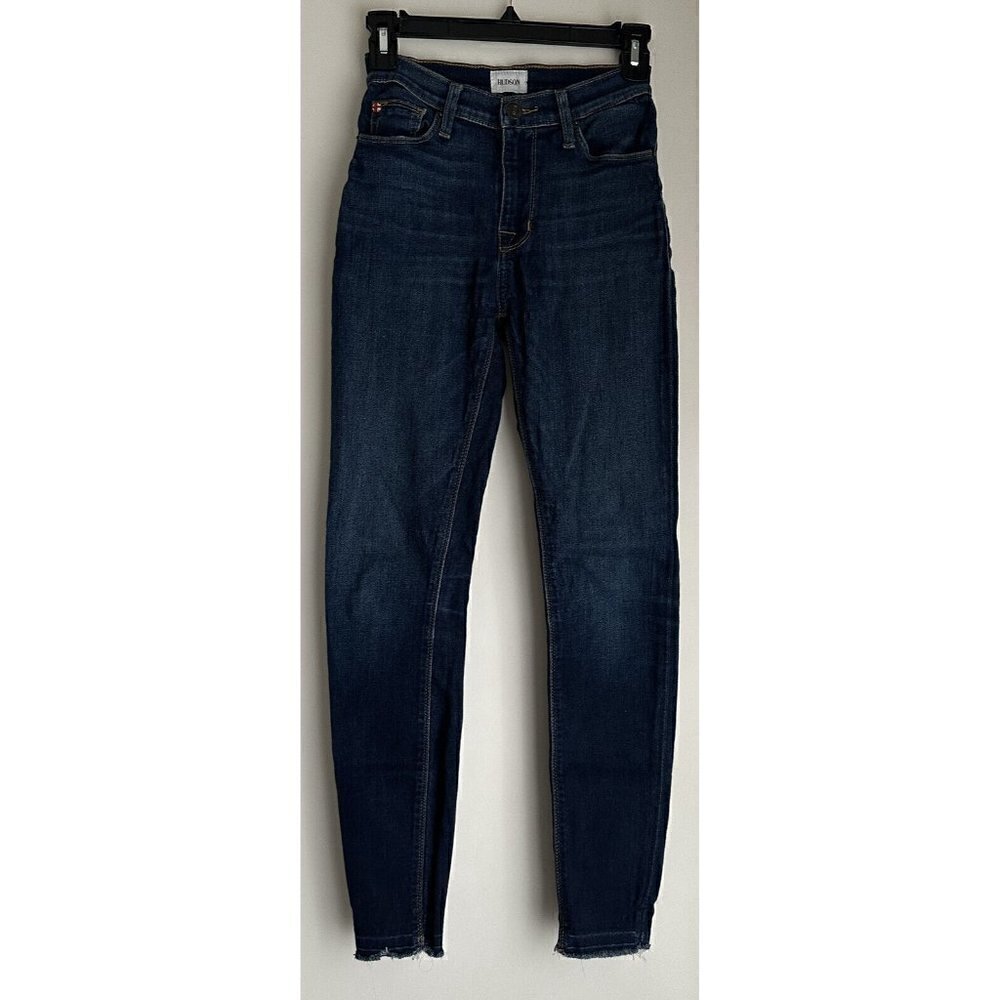 Hudson Jeans Blair Womens high rise skinny ankle Denim in Reap wash size 24